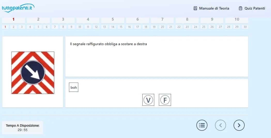 Quiz patente A1
