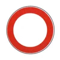 Quiz patente B: divieto di transito-segnali di prescrizione