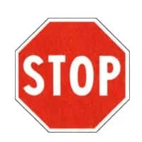 Segnali di prescrizione: STOP-Obbligo di arresto all'incrocio